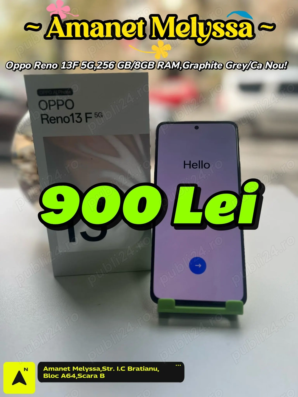  OPPO Reno13 F 5G,Graphite Grey Ca Nou!