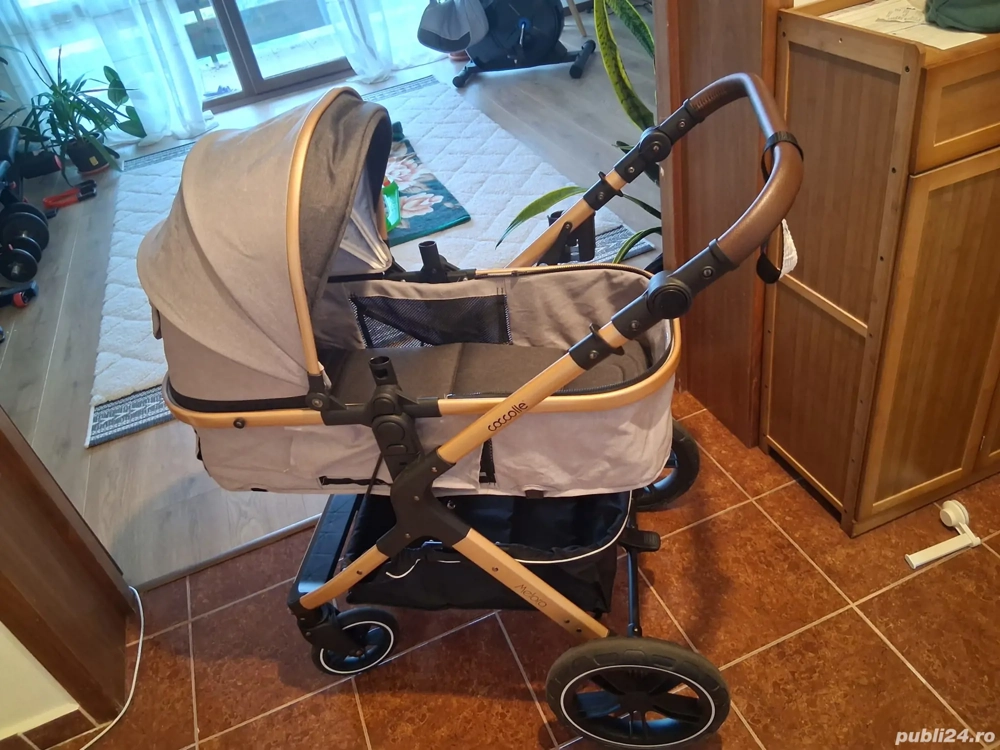 Carucior copii set 3 in 1 Coccolle Melora