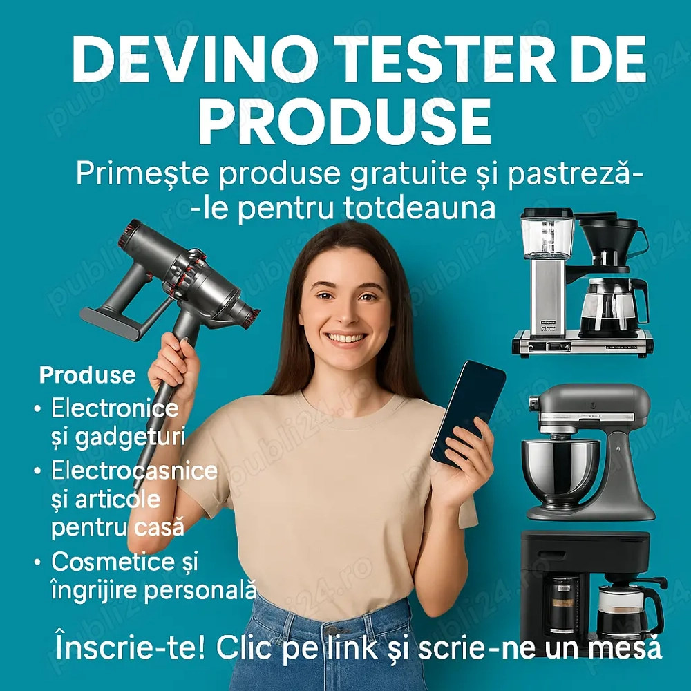 Devino Tester de Produse   Primește Produse Gratuite și Păstrează-le pentru Totdeauna
