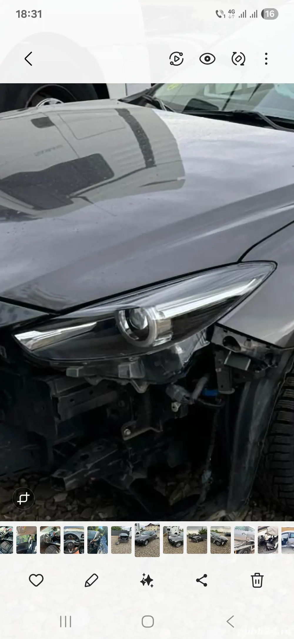 vand far Mazda 3, 2017, 2018, 2019 BSP551040