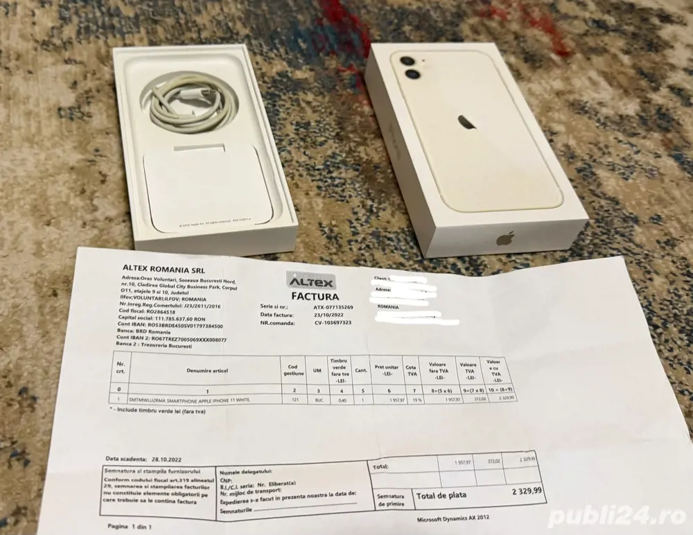 iphone 11 64 gb impecabil