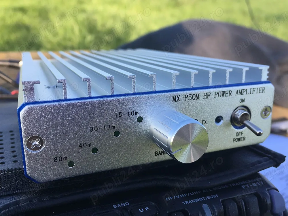 Amplificator de putere HF MX-P50M de 45W pentru FT-817 ICOM IC-703, IC-705, Elecraft KX3 QRP FT-818