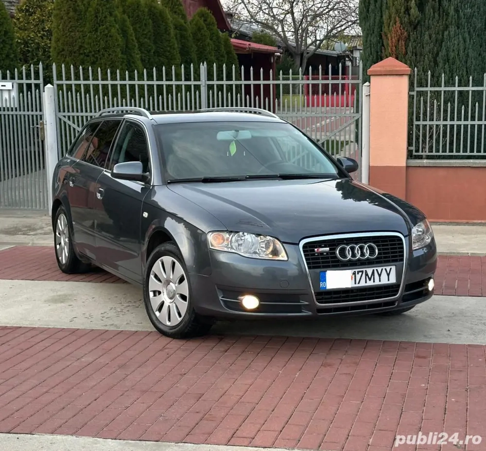 Audi A4 S-line 2.0 tdi an 2006 unic proprietar acte la zi fiscal pe loc    