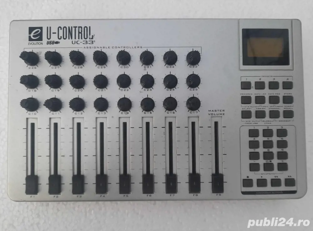 Evolution UC-33 controler midi claviaturi