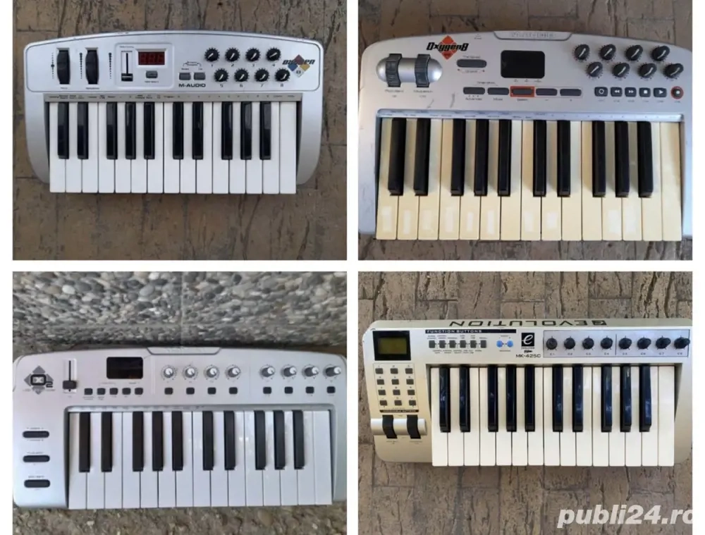 clape   claviaturi midi