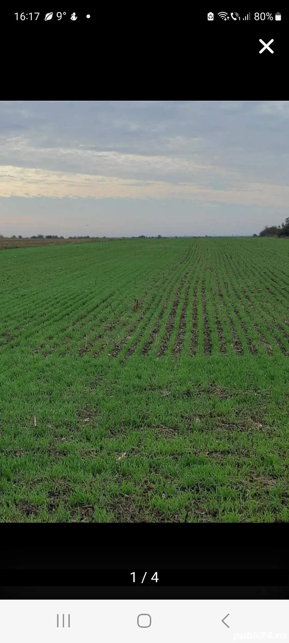 De vânzare teren agricol. 