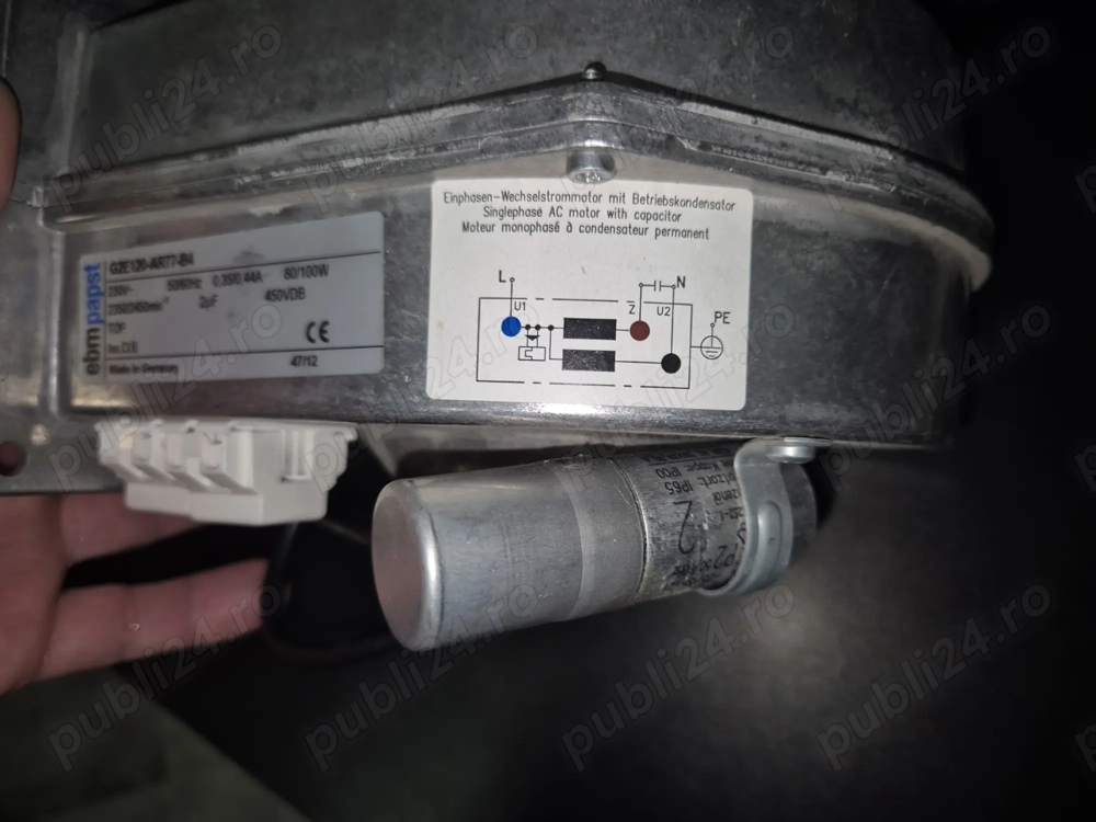 Ventilator Suflantă pentru centrale termice 