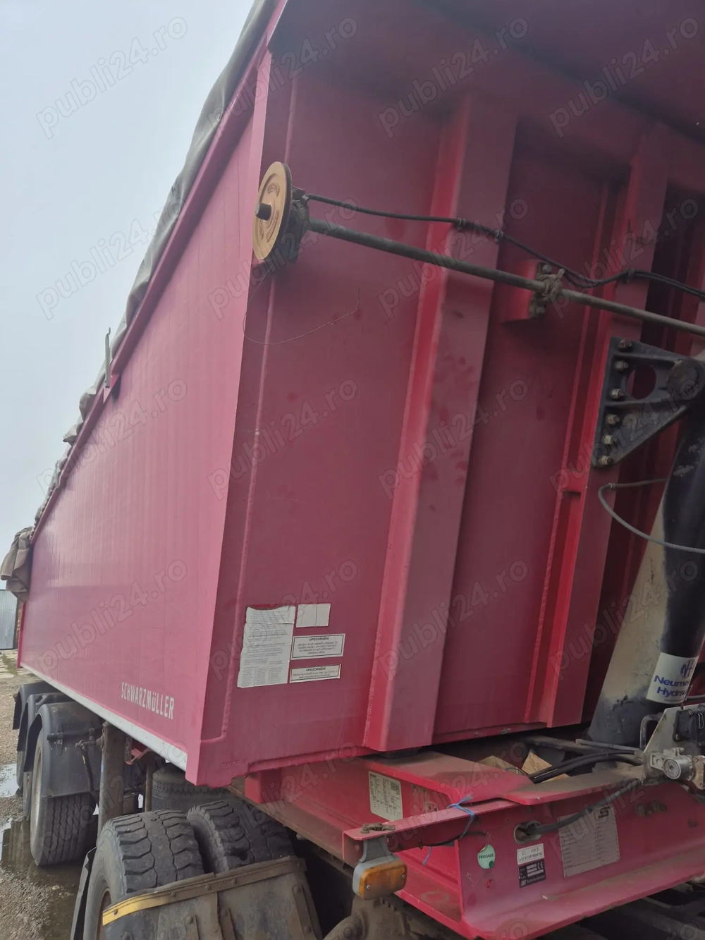 Bascula Schwarzmüller mixta 32m cubi 