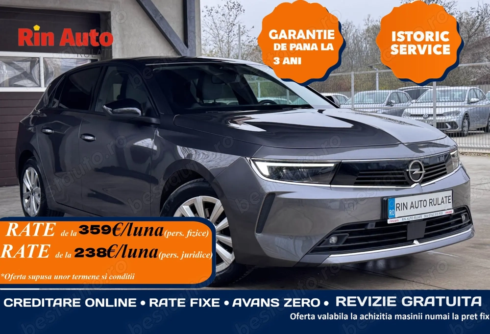 Opel Astra 1.2L Turbo Start Stop AT8 Elegance