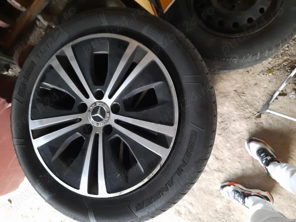 Jante r17 mercedes cu cauciucuri M+S 2024