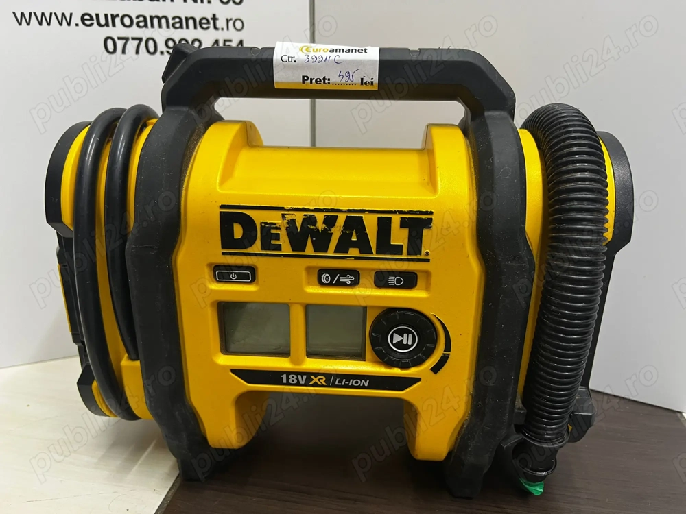 Compresor auto DeWALT DCC018N, 11bar/160PSI -I-