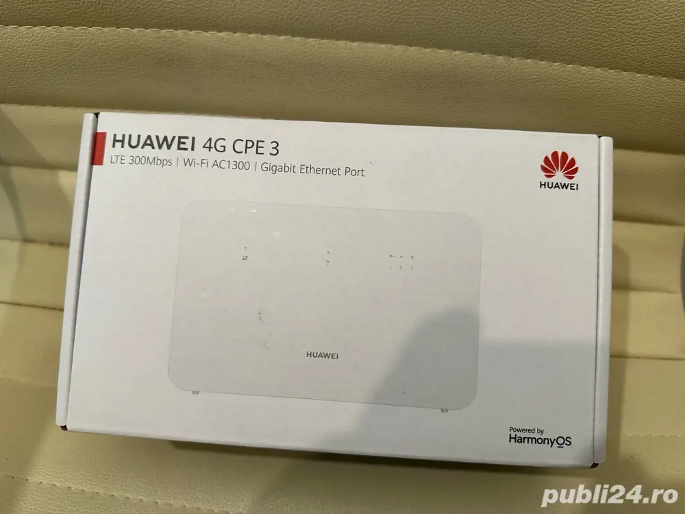 Router wireless Huawei Router wireless 4G 300 Mb s, Alb