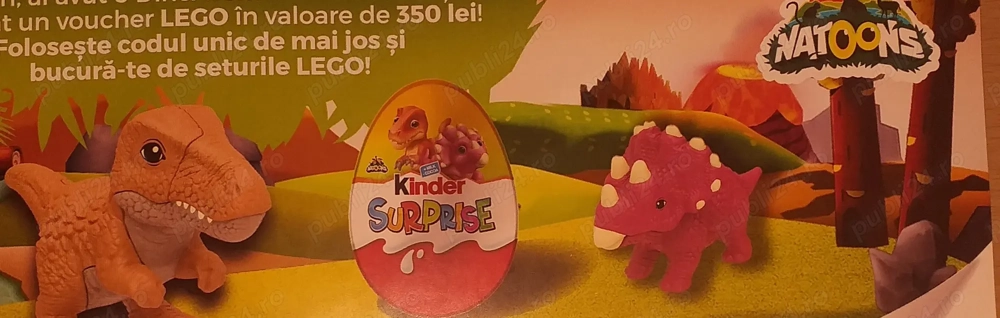 Vând voucher LEGO+Kendama Terra