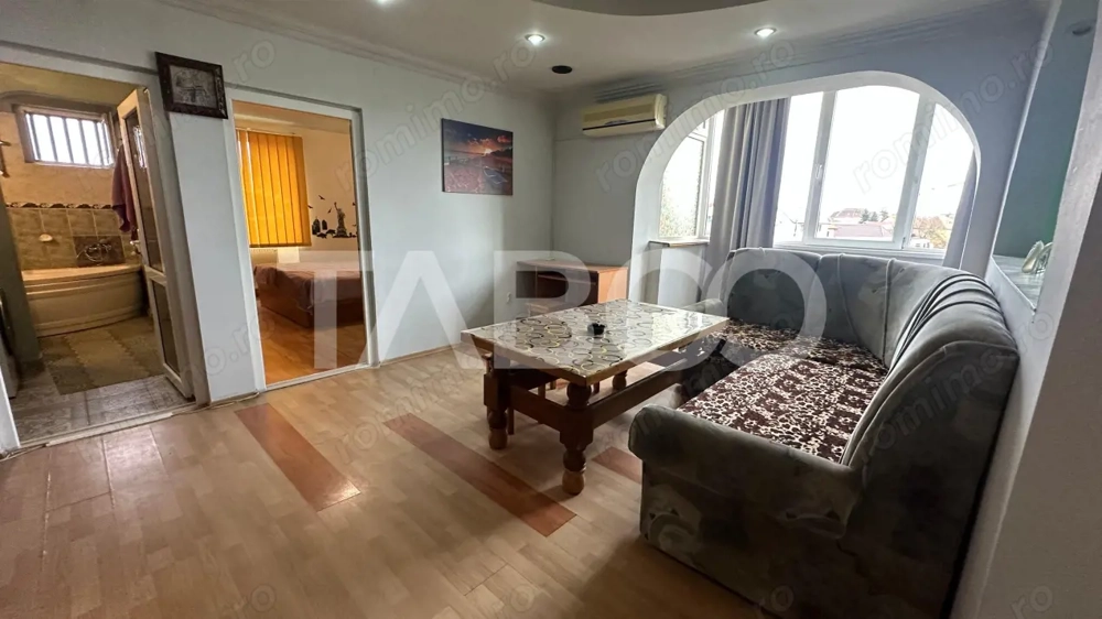 Apartament 72 mpu 3 camere 2 balcoane etaj intermediar Terezian Sibiu