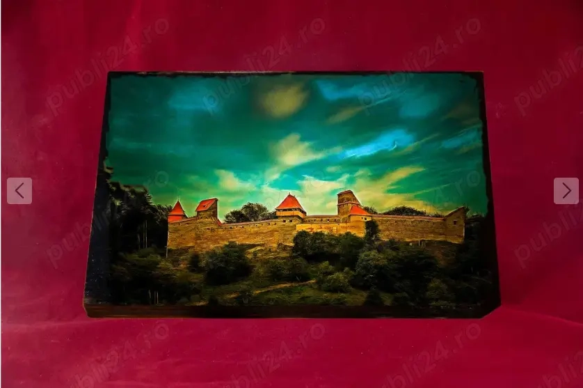 Tablou cetatea taraneasca Saschiz