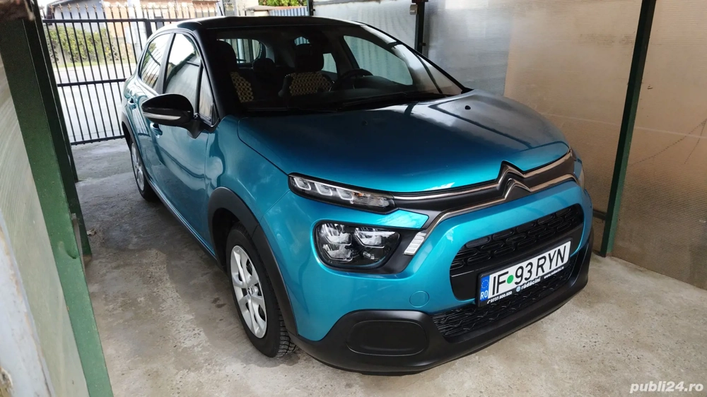 Autoturism Citroen C3, 1.2, 83 CP din 2022 benzină primul proprietar