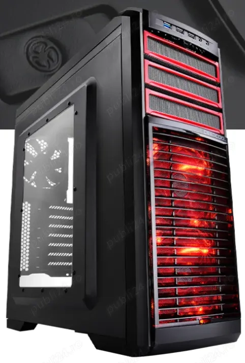 PC Gaming i5 6600K, RX 6400 4GB|DDR6, 16GBQuadCh, SSD NOU M.2 NVMe 512GB, HDD 500GB, DeepCool