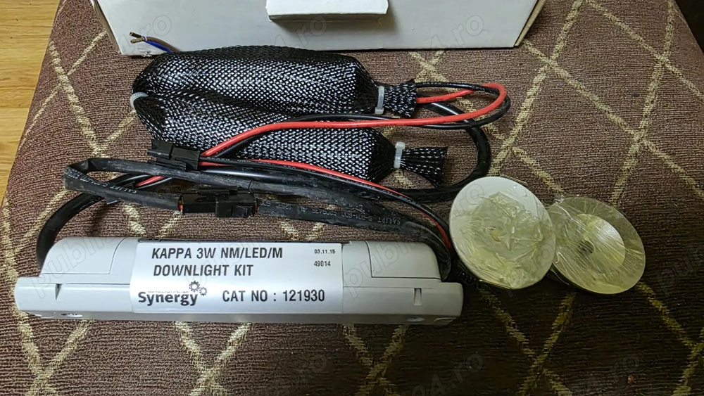 Lumina led de urgenta cu acumulator Synergy, model: Kappa 3W nm led m