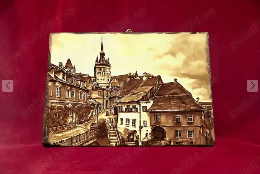 Tablou cetatea Sighisoara