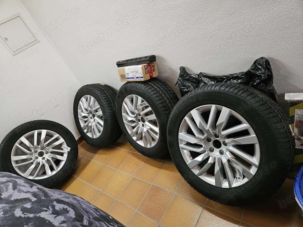 Jante Roti 19 Iarna VW Touareg Originale / Anvelope Iarna 255 55 R19 - NOI si nemontate pe auto