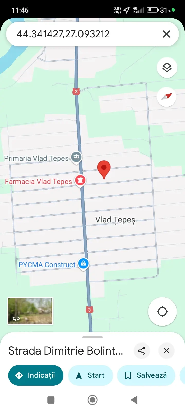 Teren intravilan la 75 km de București 