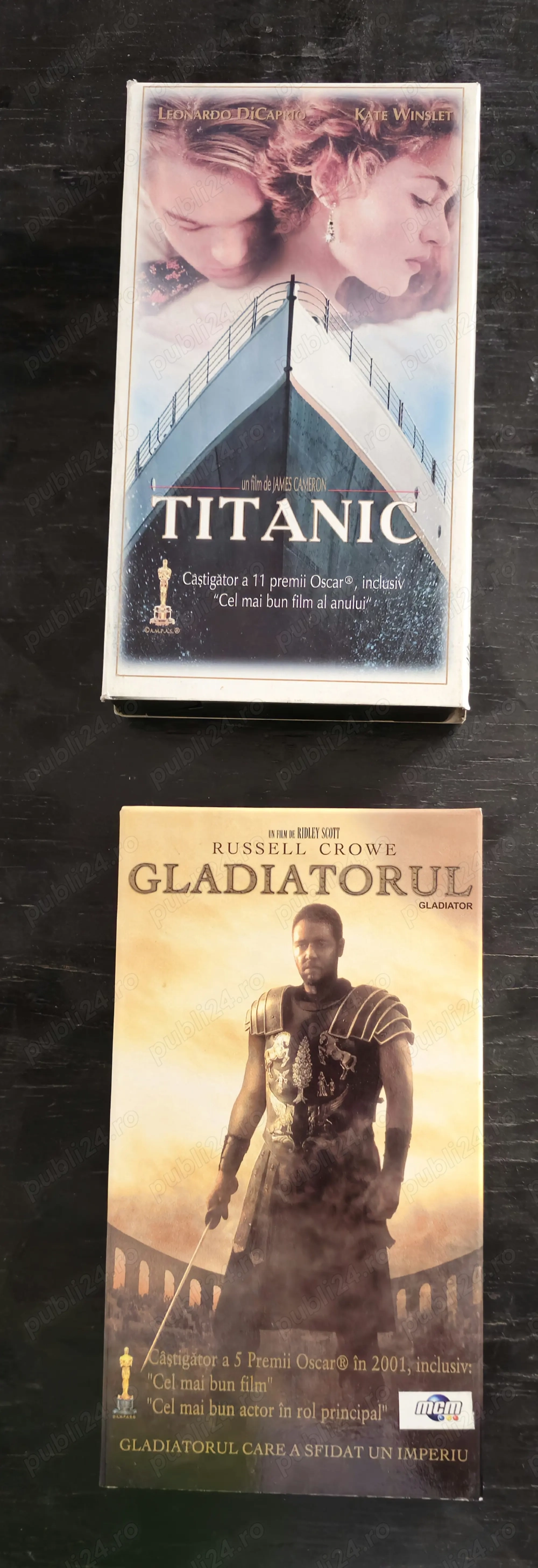 2 casete video VHS filme originale