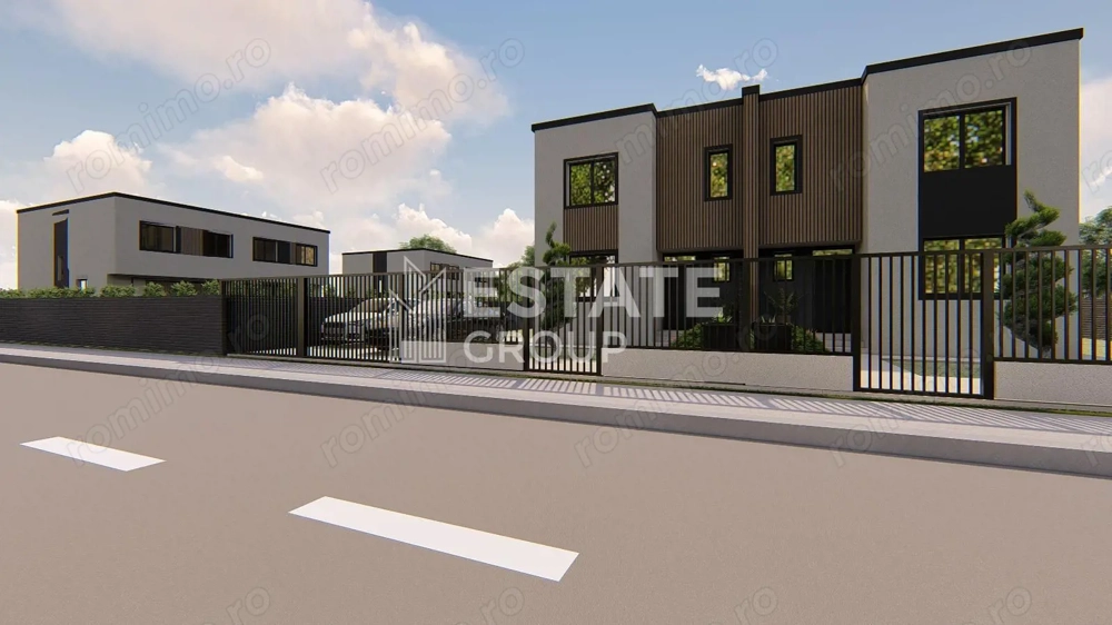 Duplex intreg la rosu Mosnita Noua