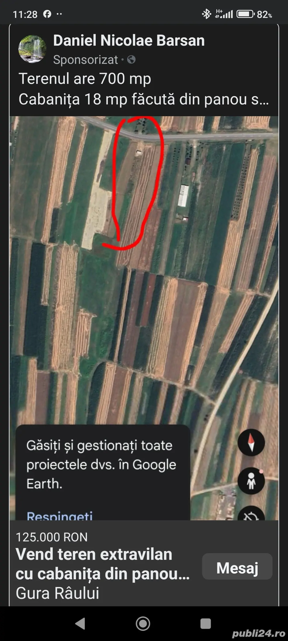 vand tere plus cabanuta din panouri sandwich de 10 cm