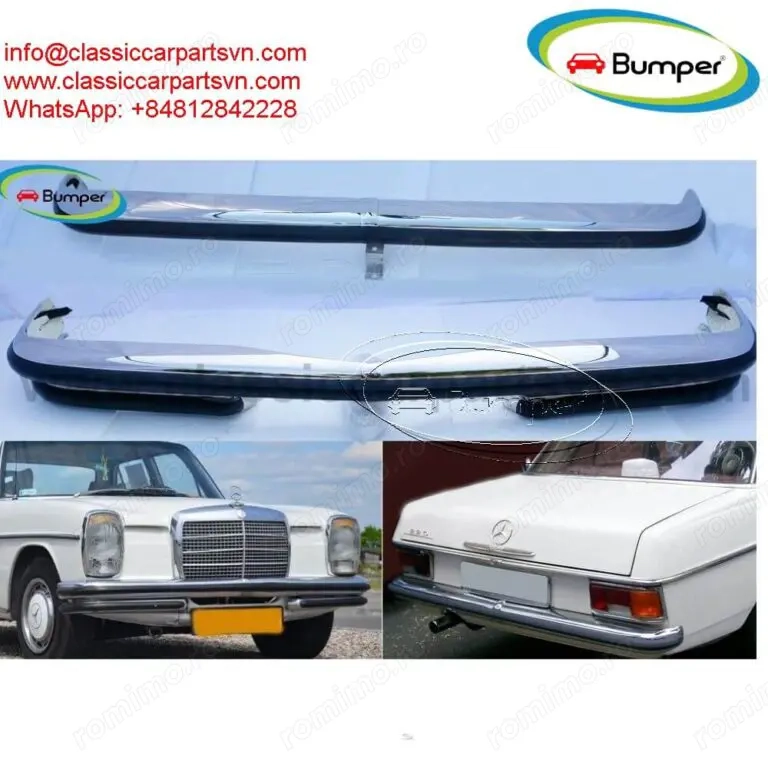 Mercedes Benz W114 W115 Sedan S1 bumpers