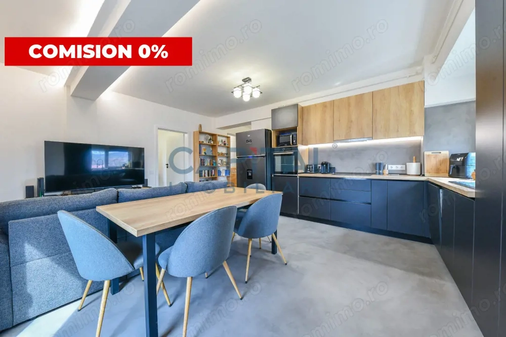 Apartament  SMART cu 3 camere Semidecomandat, Floresti!