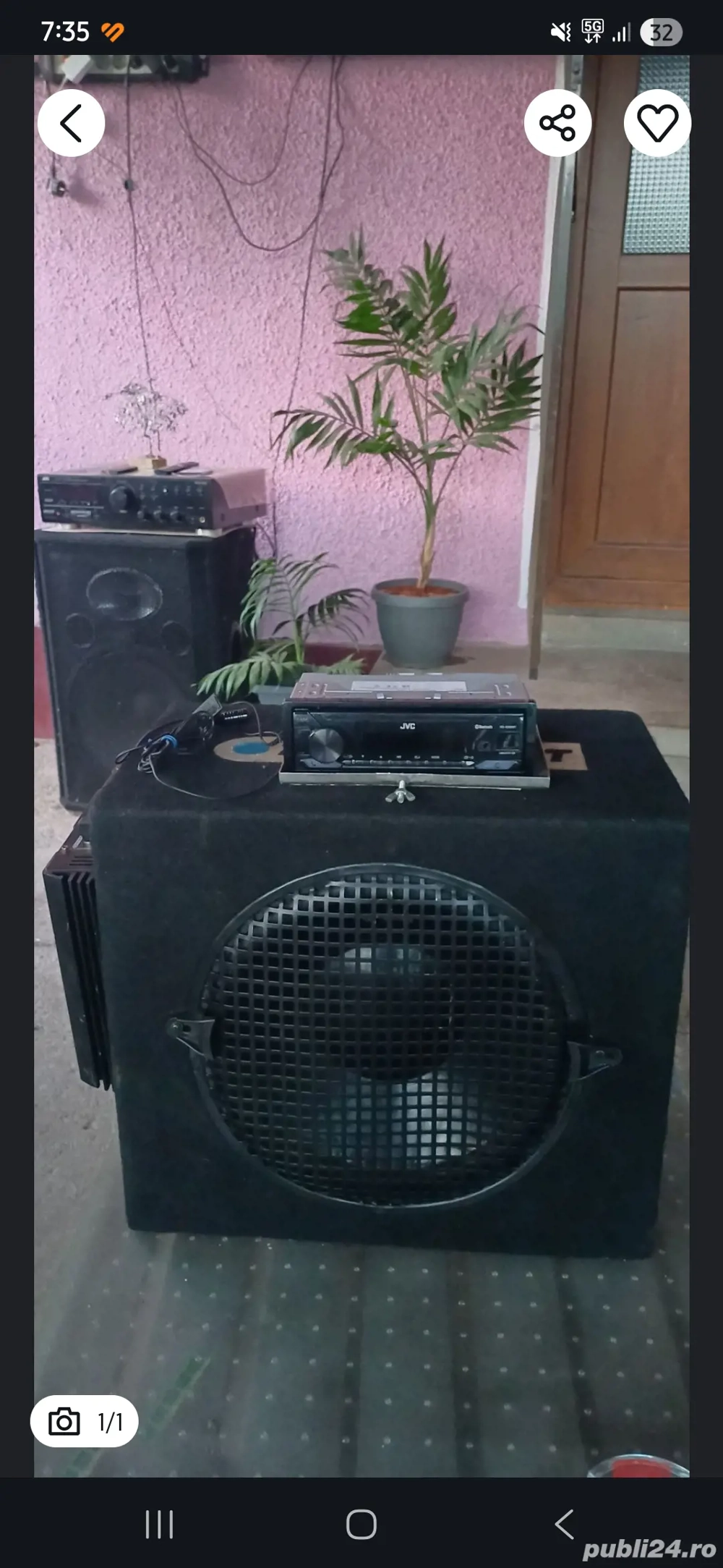 subwoofer auto,mp3 player bluetooth,si statie