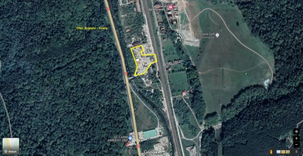 Teren Industrial Busteni - Sinaia - Acces DN1 + cale ferata - Comision 0%