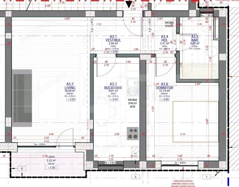 Apartament 2 camere | Mehala | Loc de parcare inclus in pret