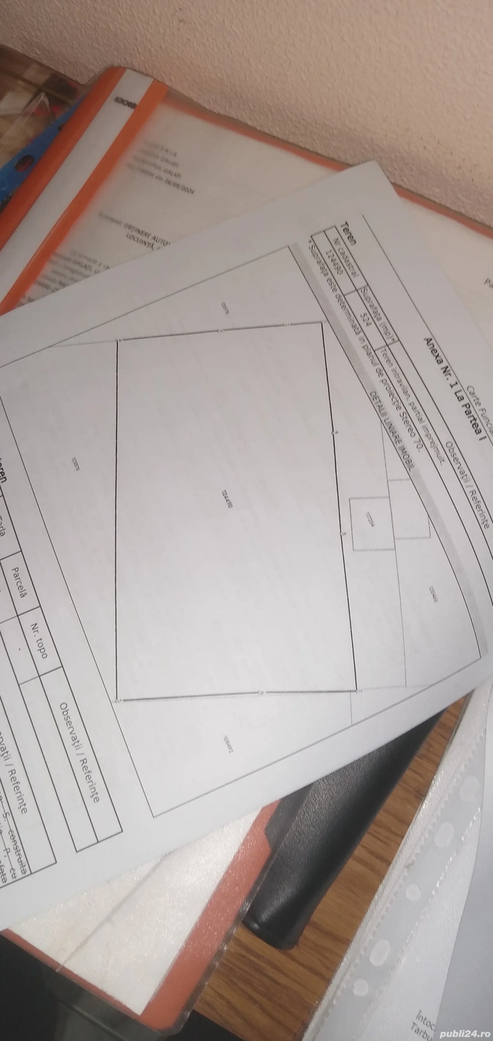 vand teren intravilan centura