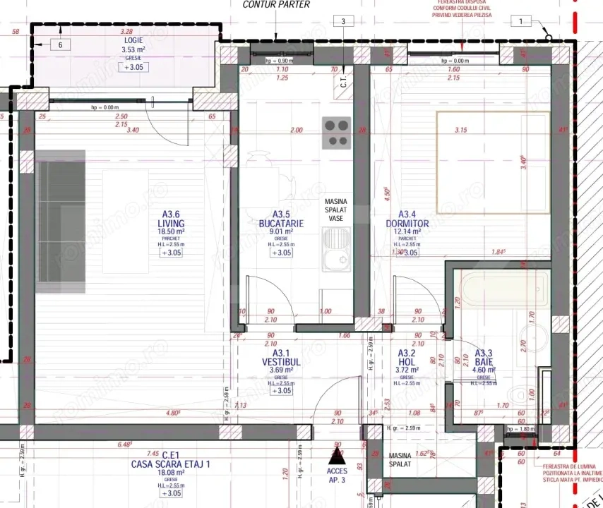 Apartament 2 camere | Mehala | Loc de parcare Inclus