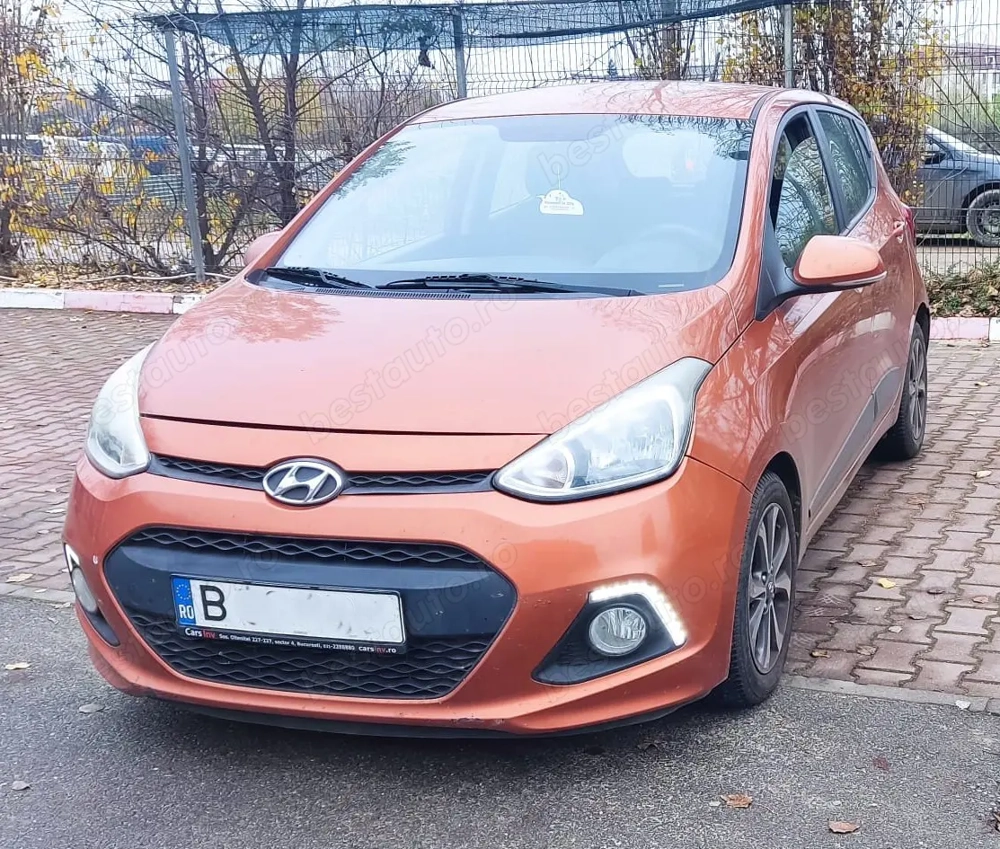 Hyundai  i10 1.2 benzina 4 cilindri aspirat  87 CP  an 2013  EURO 5 