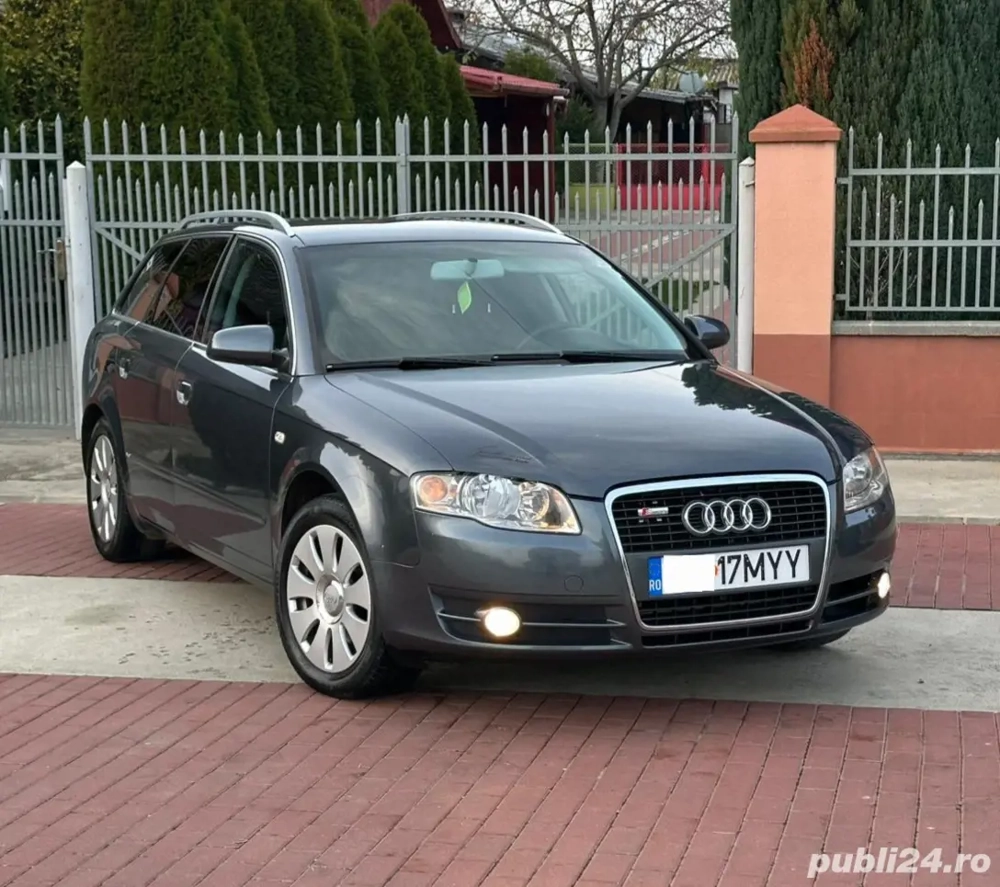 Audi A4 S-line 2.0 tdi an 2006 unic proprietar acte la zi fiscal pe loc    