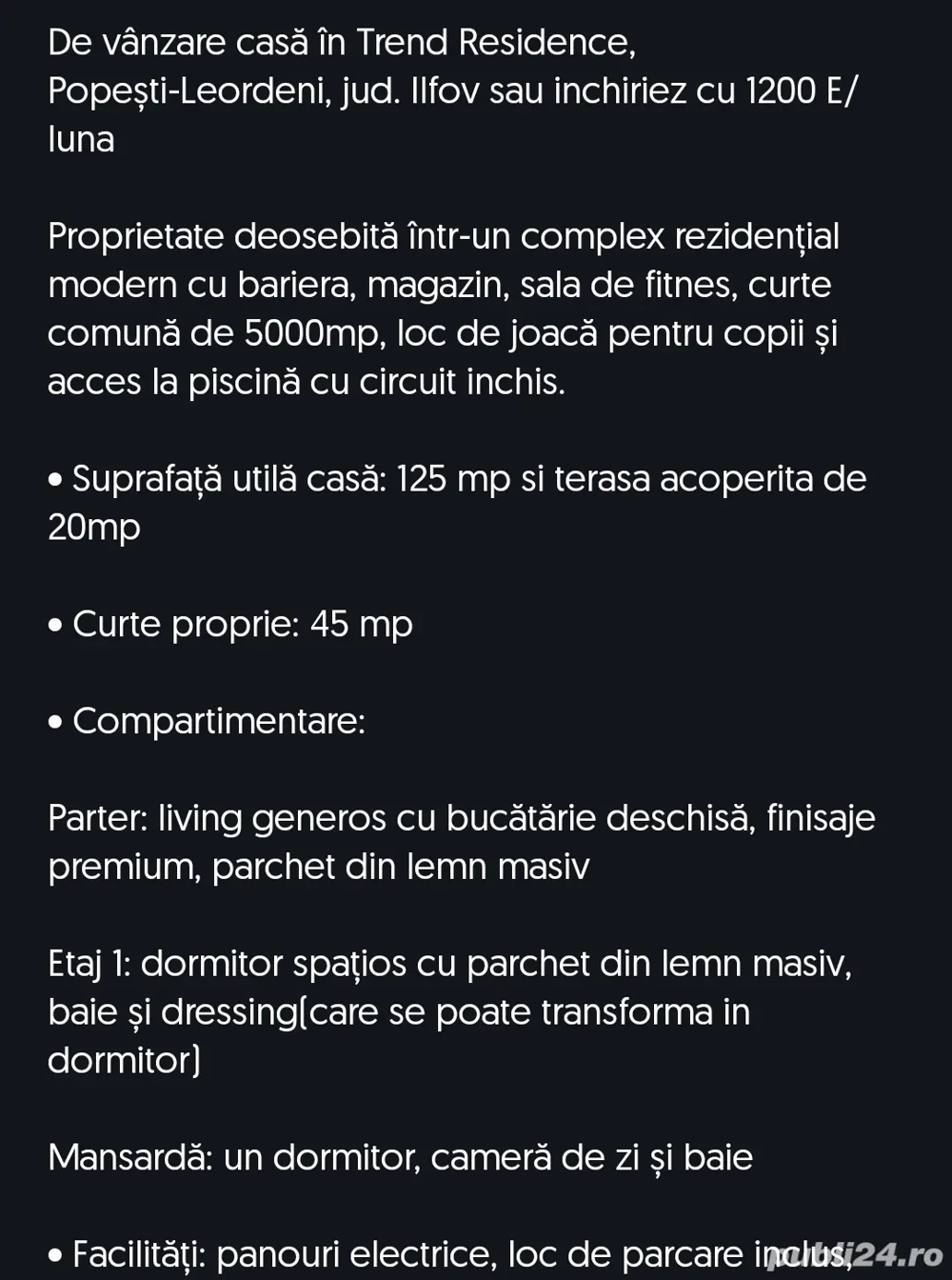 Casa in trend Residence 