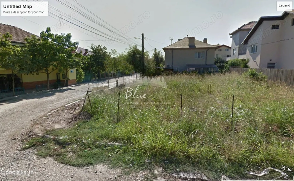 Teren 308 mp cu deschidere pe colt situat in Agigea