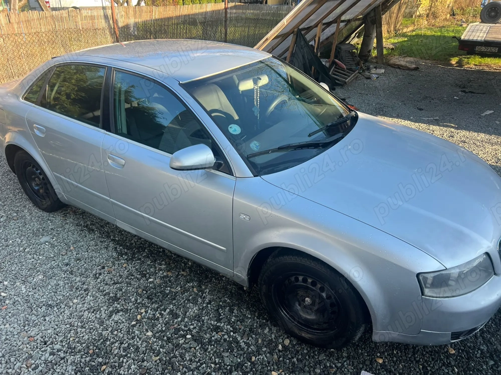 Vând Audi A4 B6 an 2004 inmatr Ro 1.6 benzină acte valabile iunie 2026