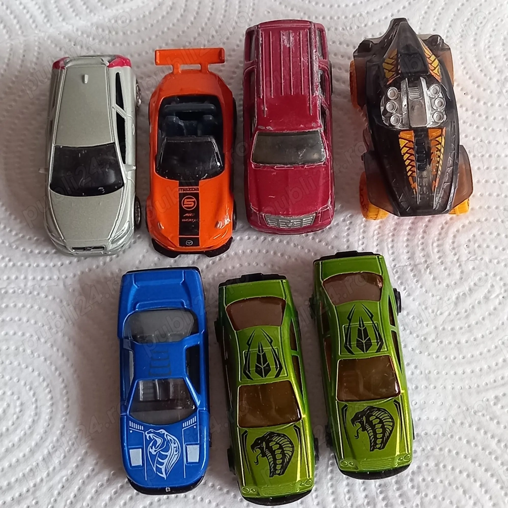 lot de 7 mașinuțe vechi, de colecție