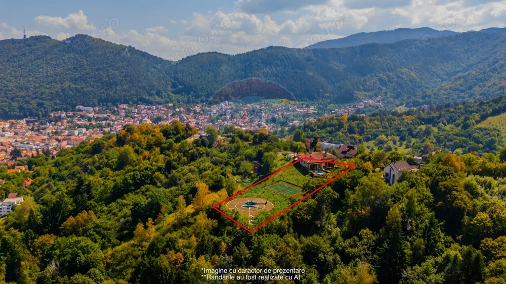 COMISION 0% Teren 2700mp / Strada Coltul Putinarilor/Poiana Brașov