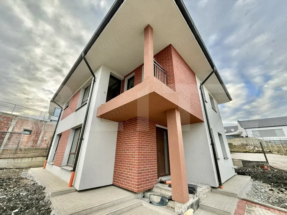 Casă Individuală  nouă – 119 mp Utili, Teren 584 mp, Standard NZEB