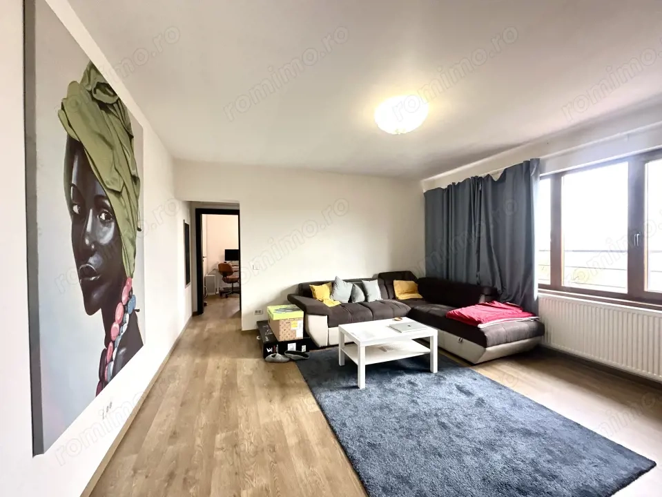 Apartament mobilat cu gust, 2 camere, 54 mp utili - mansarda, zona Dacia