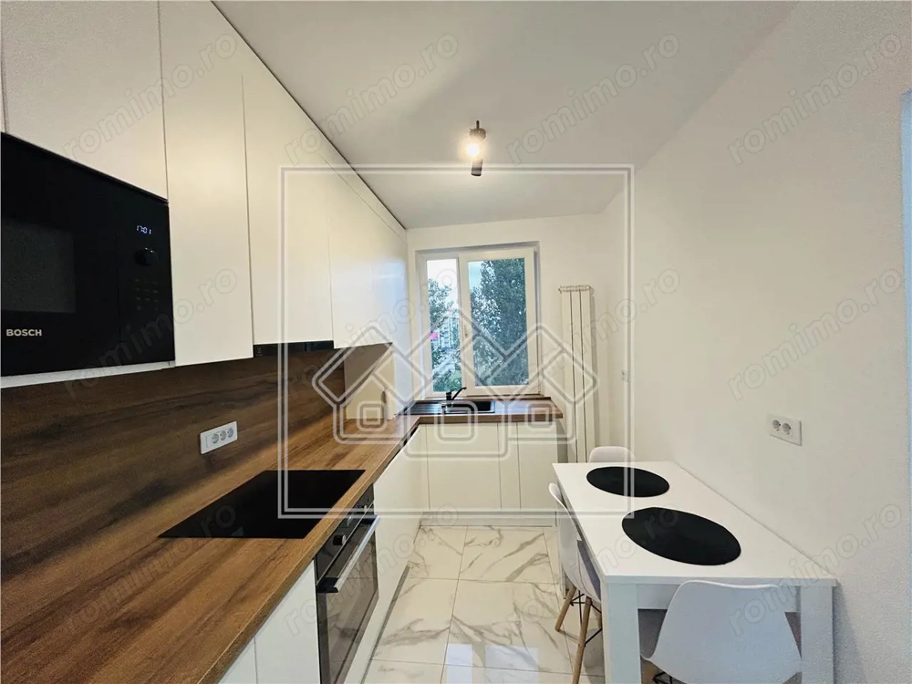 Ap cu 2 camere, mobilat modern, balcon inchis, Zona Rahovei