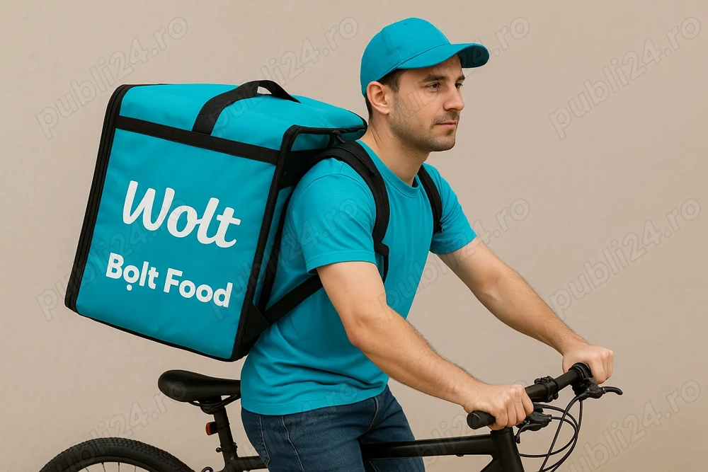Curieri Wolt, Glovo, Bolt food 
