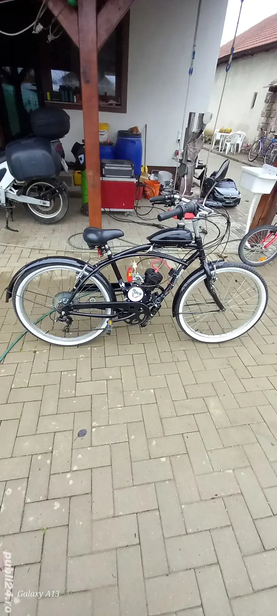 bicicleta cu motor cruiser 26 zoll
