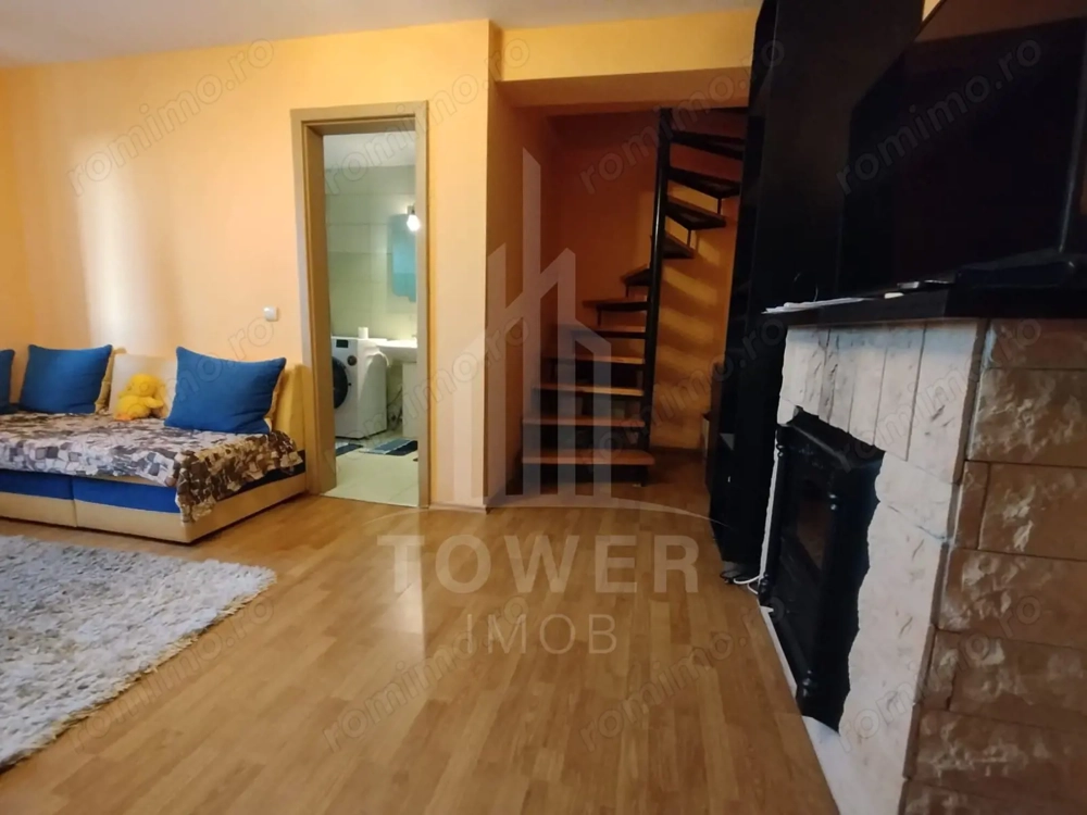 Apartament mansardă 3 camere de vânzare – zona Vasile Aaron– 61 mp utili