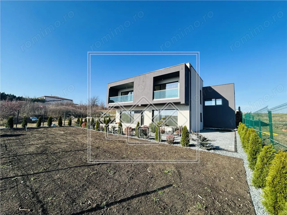 Casa individuala in Selimbar, cu garaj, predare la cheie