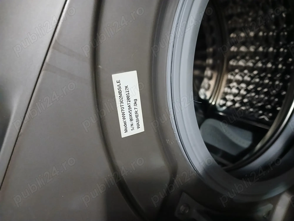 Mașină de spălat samsung.in stare buna de funcționare. Are program scurt de 18 minute